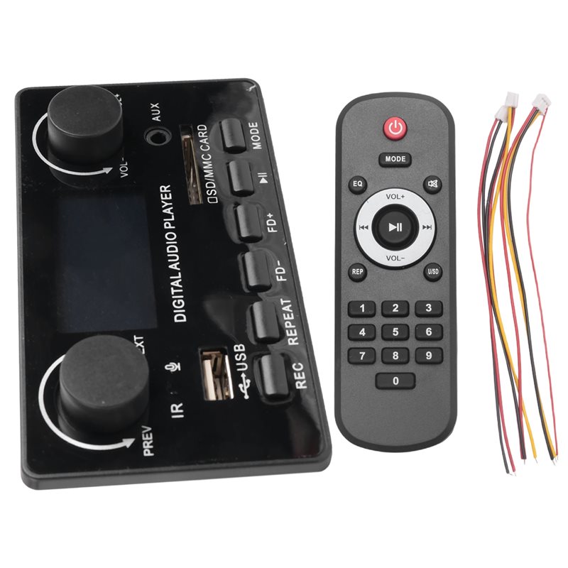 Audio Music Play - Placa Decodificadora MP3 com Display LCD