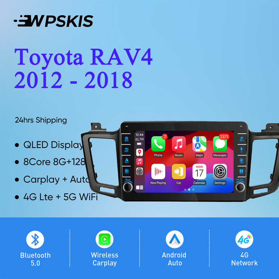 Audio Music To Text - Para toyota rav4 2012 - 2018