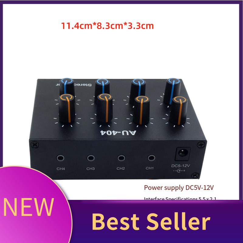 Mix Audio Music - M07K-AU-404 som estéreo quatro multi entrada