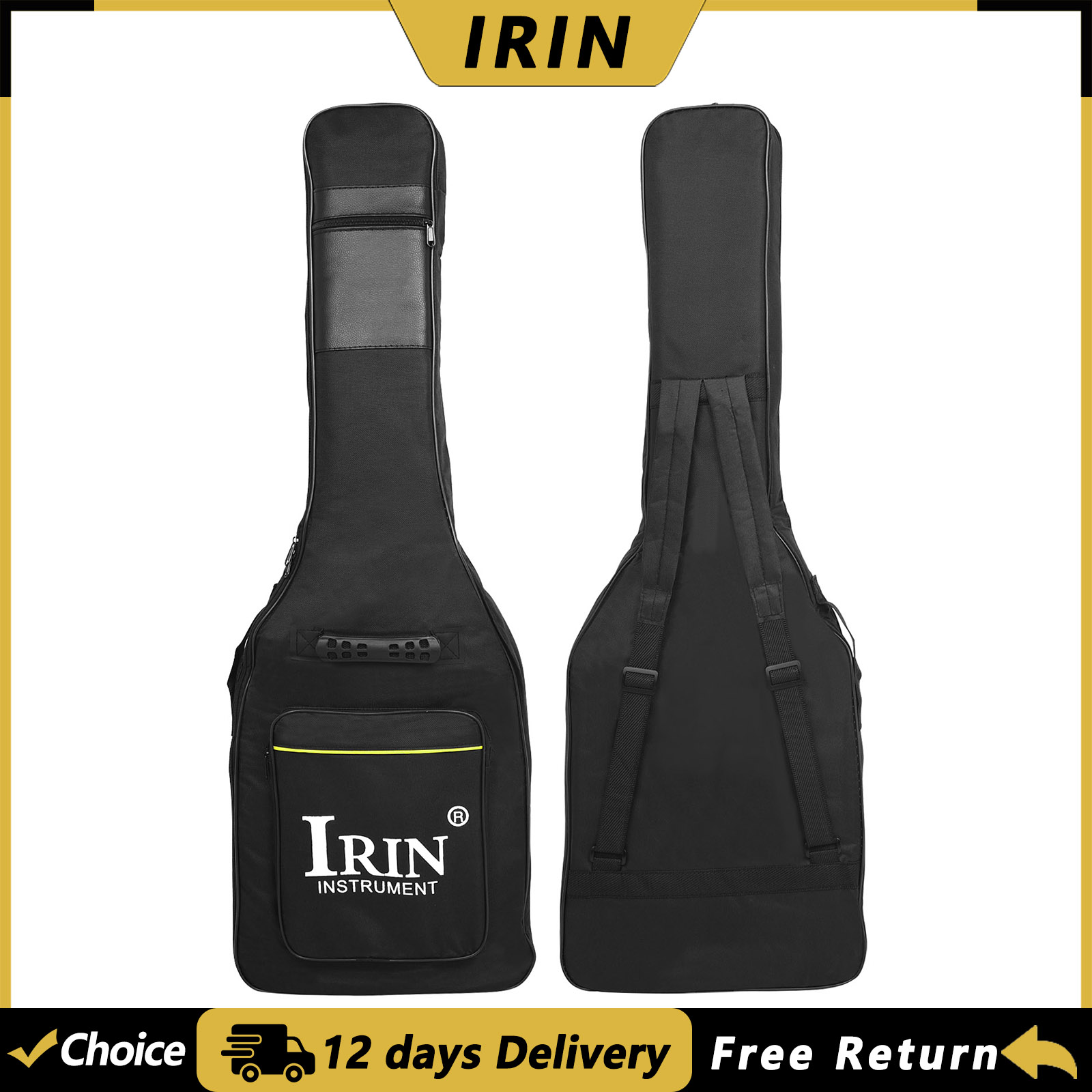Guitar Strap Padded - Capa para Guitarra Elétrica IRIN MC23
