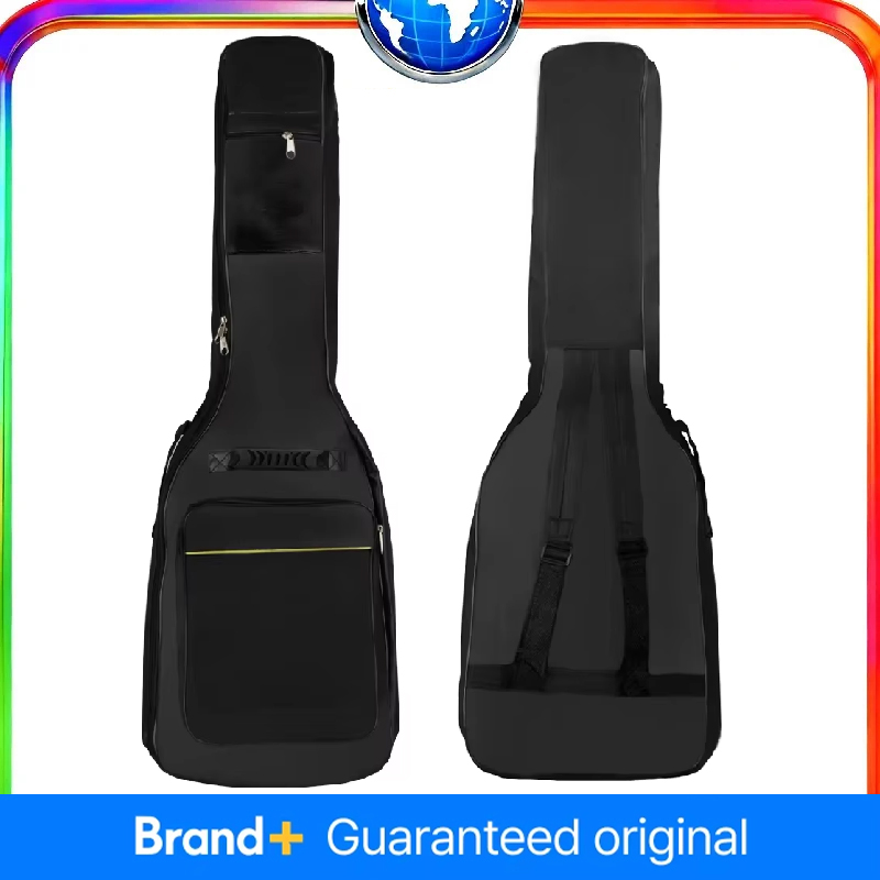 Guitar Strap Padded - Bolsa preta para guitarra elétrica, capa