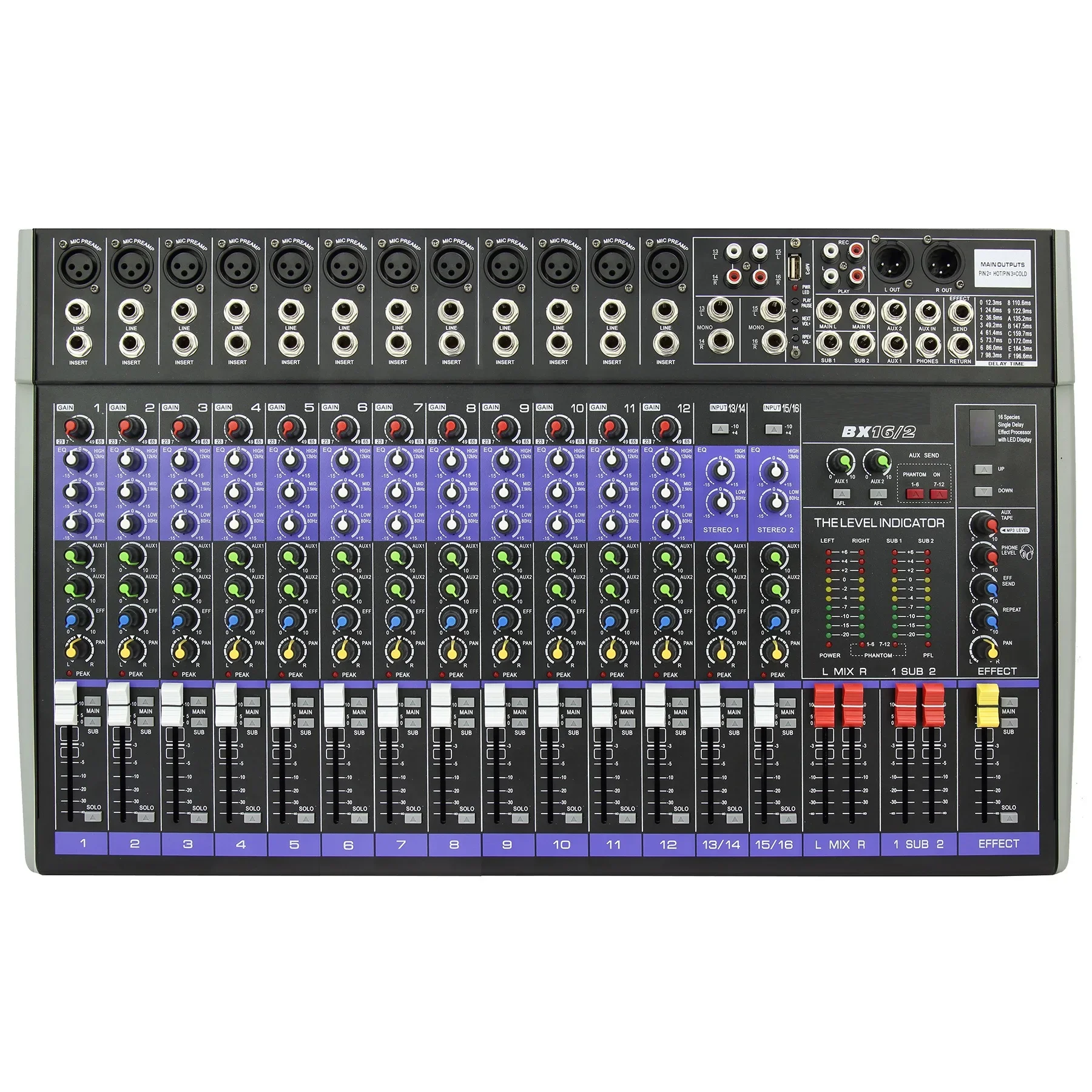 Mix Audio Music - Equipamento de Áudio Profissional, Console de