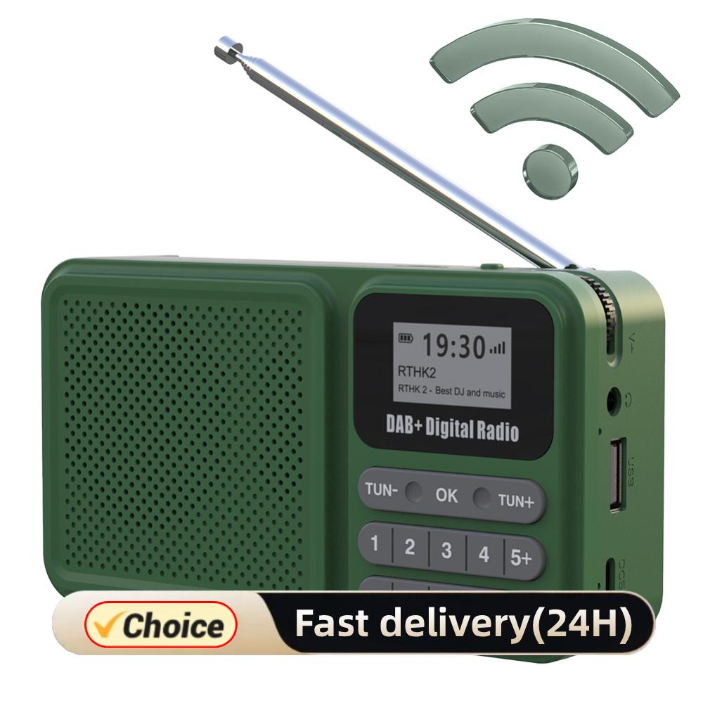 Audio Music Play - Rádio portátil dab + com display