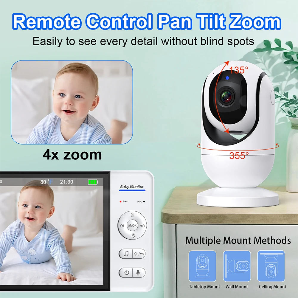 Monitor de vídeo para bebês, 7 - Audio Music Kids avaliação e preço
