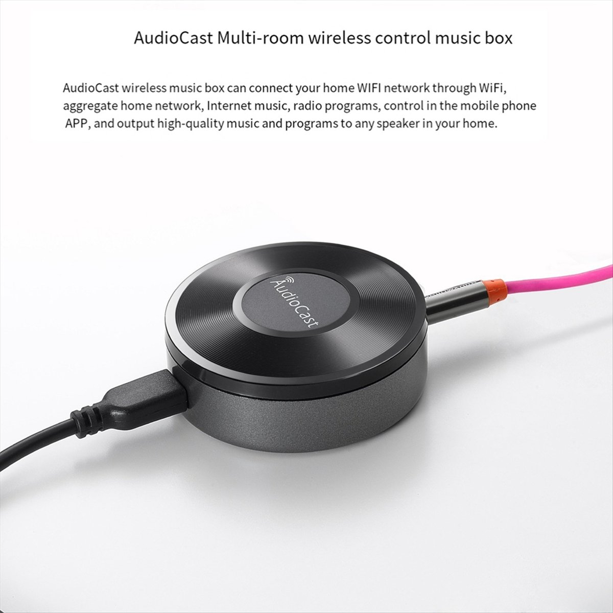 [NOVO] Receptor de Áudio Sem F - Audio Music Play avaliação e preço
