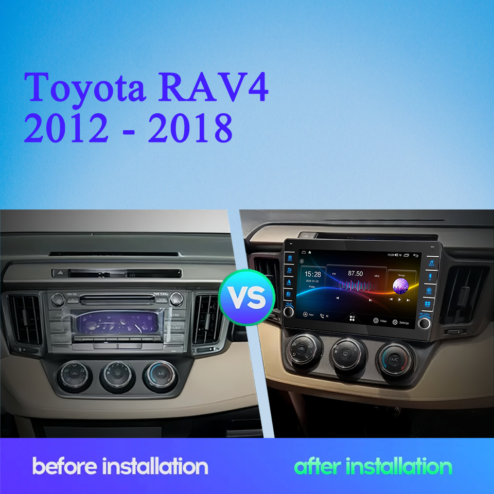 Para toyota rav4 2012 - 2018 c - Audio Music To Text avaliação e preço