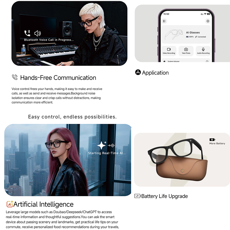 Óculos Inteligentes AI 2026 co - Mix Audio Music avaliação e preço