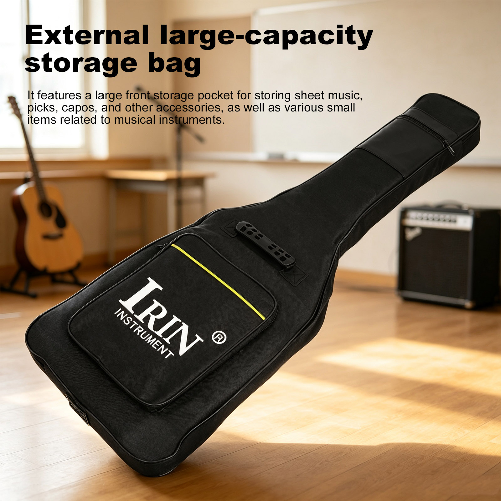 Capa para Guitarra Elétrica IR - Guitar Strap Padded avaliação e preço