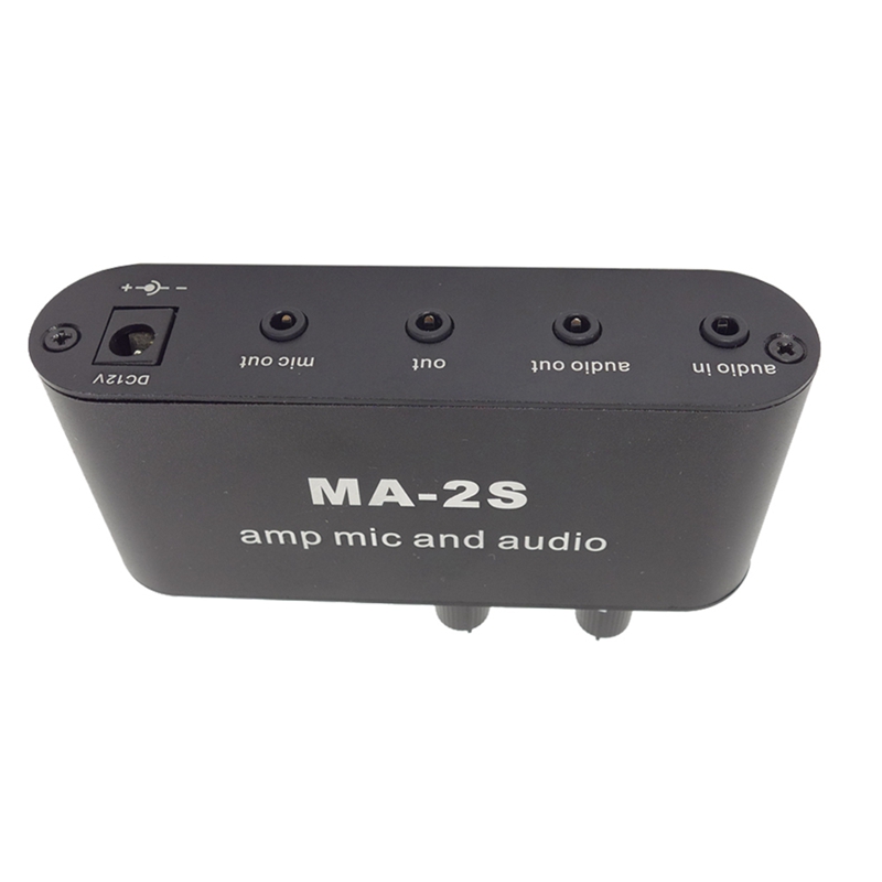 Amplificador de Microfone Cond - Mix Audio Music avaliação e preço