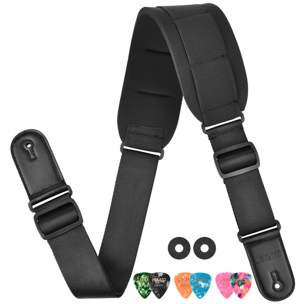 Lekato cinto de suporte de alç - Guitar Strap Padded avaliação e preço