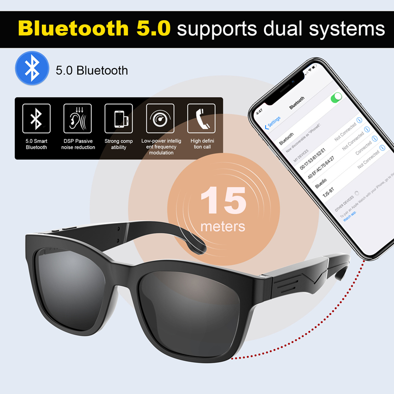 Inteligente bluetooth 5.0 fone - Mix Audio Music avaliação e preço
