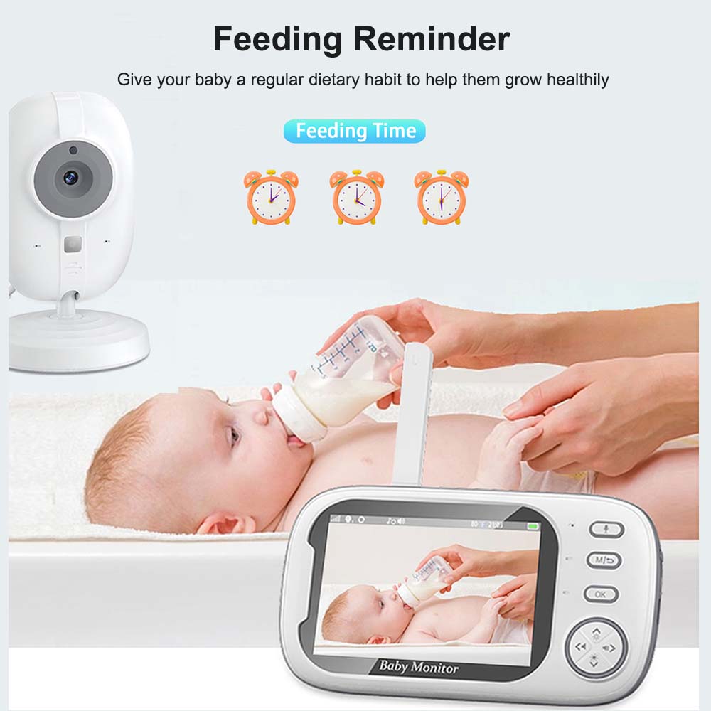 3.5'' Video Baby Monitor, Áudi - Audio Music Kids avaliação e preço